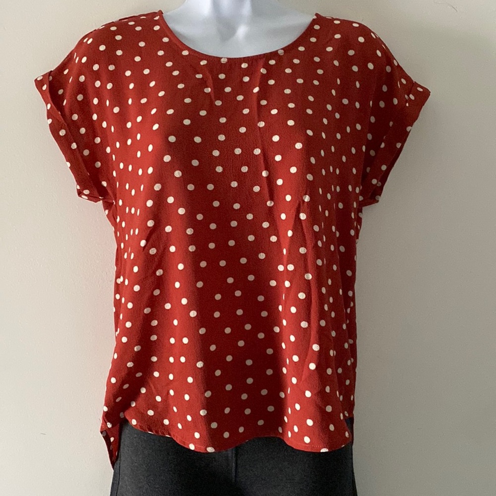 Pink Rose Top Size S